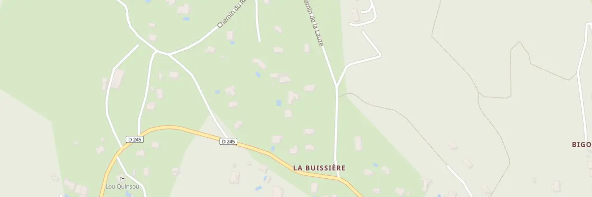 Plan du 2471 Rte de Labeaume à Labeaume
