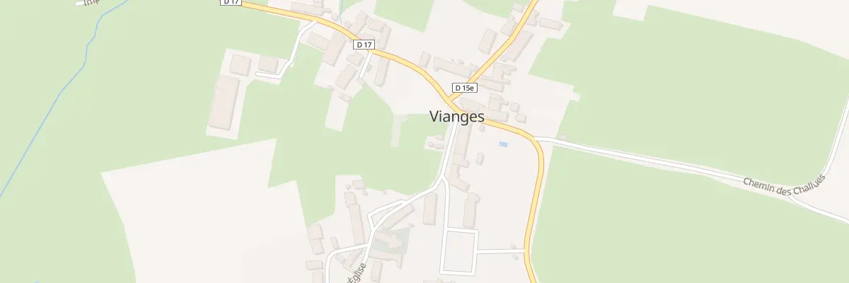 Plan du 5031 Le Village à Vianges