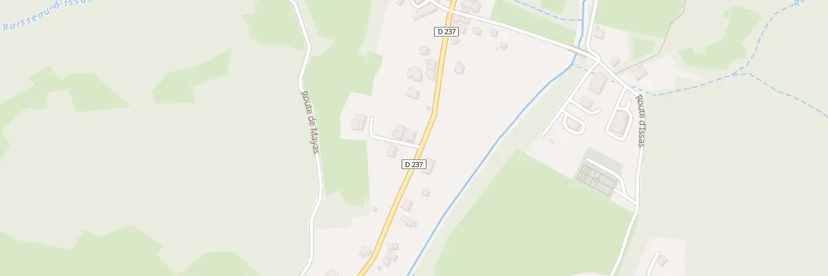 Plan du 585 Rte de Saint-martin-de-valamas à Arcens