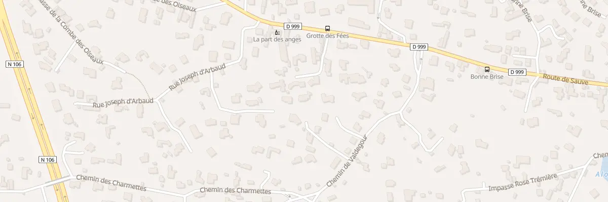 Plan du 89 Imp Valdegour à Nîmes