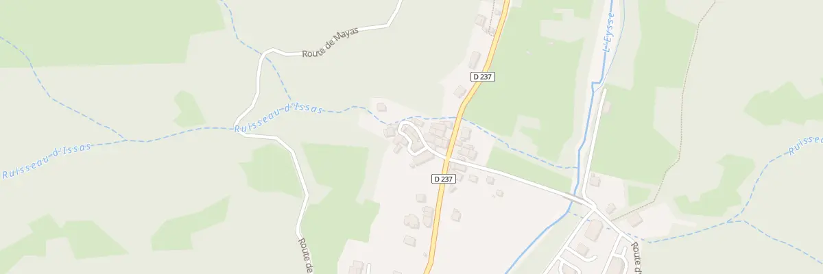 Plan du 60 Rle de la Boutiere à Arcens