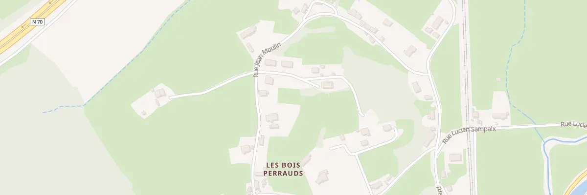 Plan du 15 Rue Jean Moulin à Saint-Vallier
