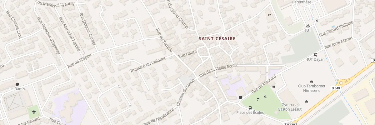 Plan du 146 Rue du Temple à Nîmes