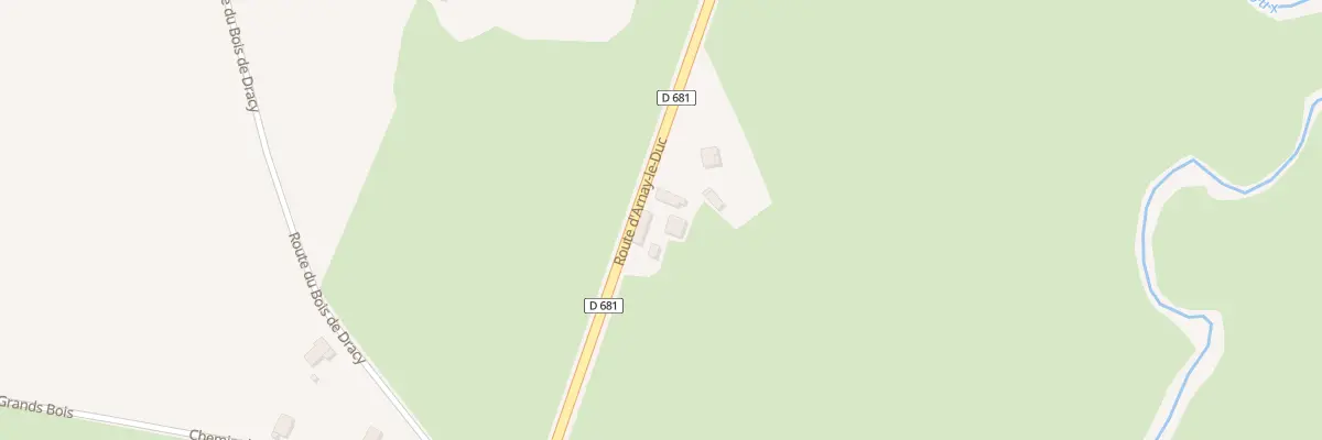 Plan du 44 Rte d’Arnay à Dracy-Saint-Loup