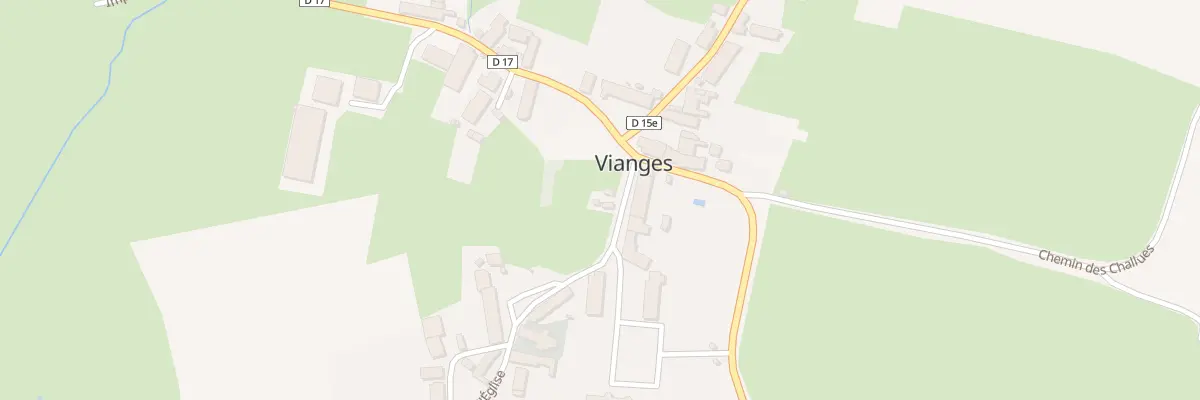 Plan du 2 Rue de l’Eglise à Vianges