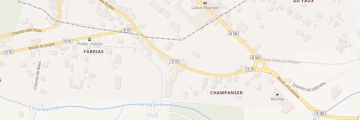 Plan du 5043 L’Hoste du Faux à Prades