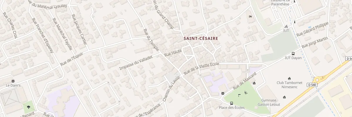 Plan du 142C Rue du Temple à Nîmes