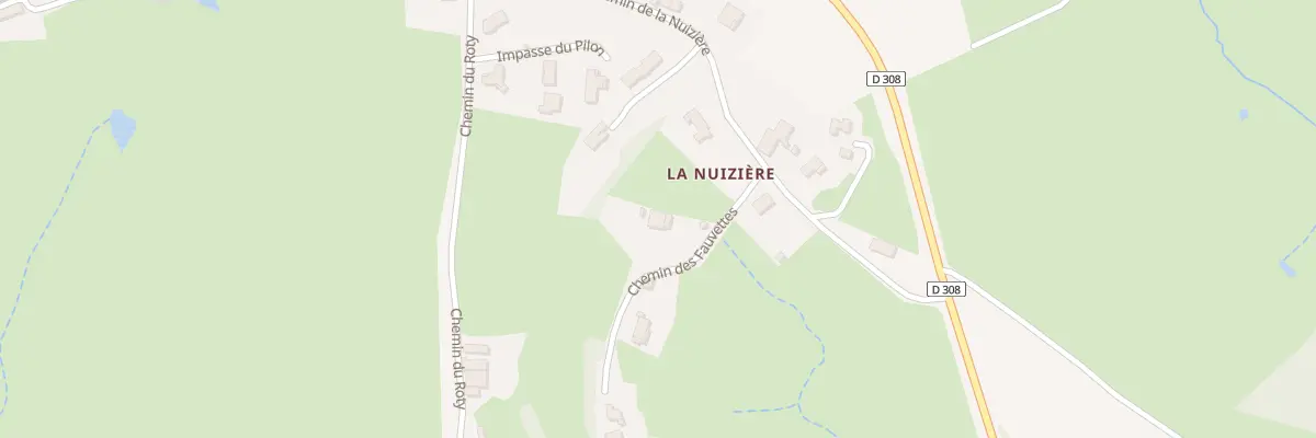 Plan du 106 Che des Fauvettes à Saint-Jean-la-Bussière