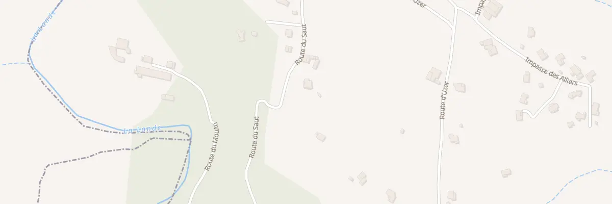 Plan du 225 Rte du Saut à Vinezac