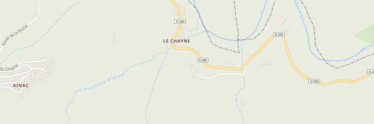Plan du 5105 Pradel à Juvinas