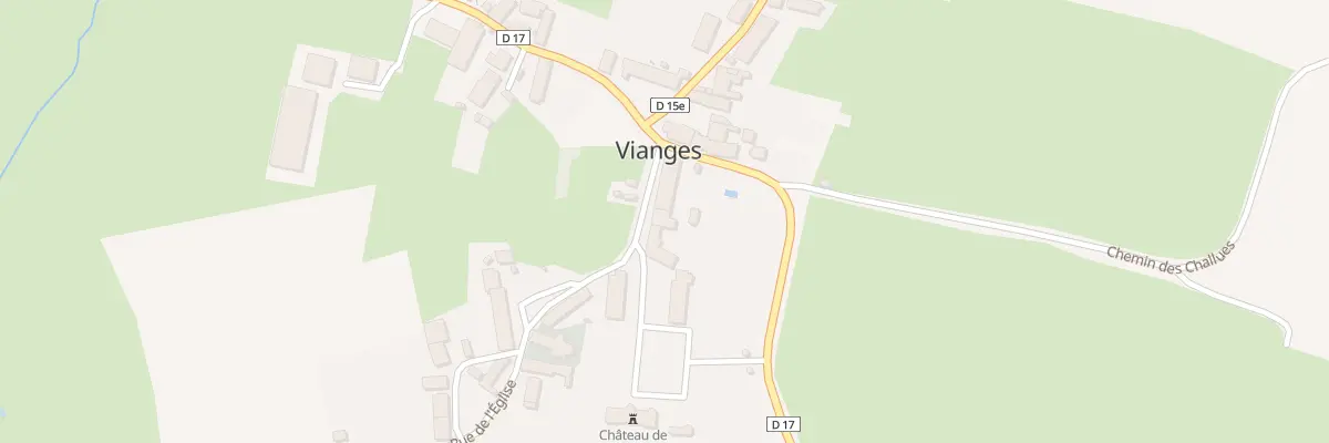 Plan du 5017 Le Village à Vianges