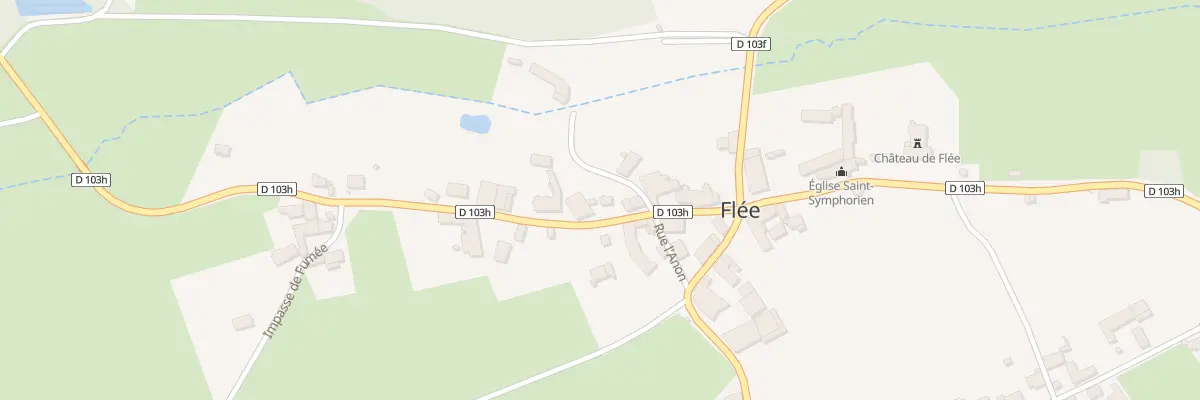 Plan du 12 Rue de l’Église au Val-Larrey