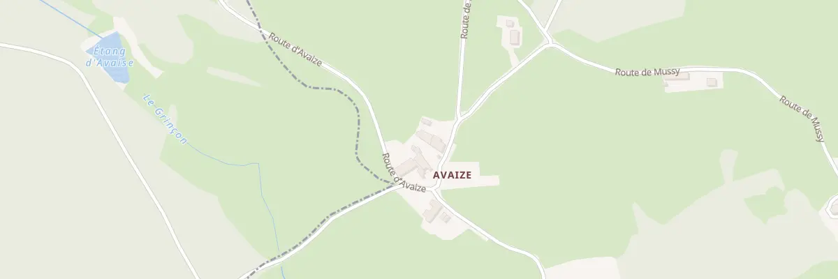 Plan du 241 Rte d’Avaize à Varennes-sous-Dun