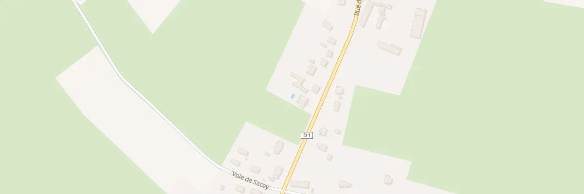Plan du 53 Rue de Piney à Géraudot