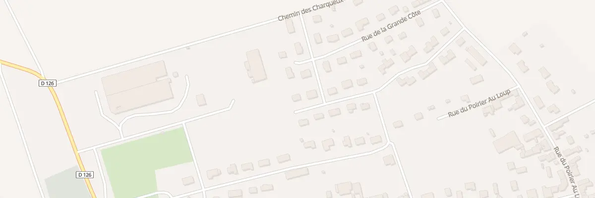 Plan du 22 Rue du Moulin de la Gruyère à Piney