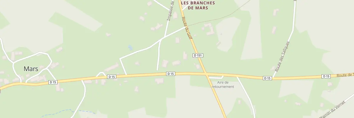 Plan du 5263 Les Branches de Mars à Mars
