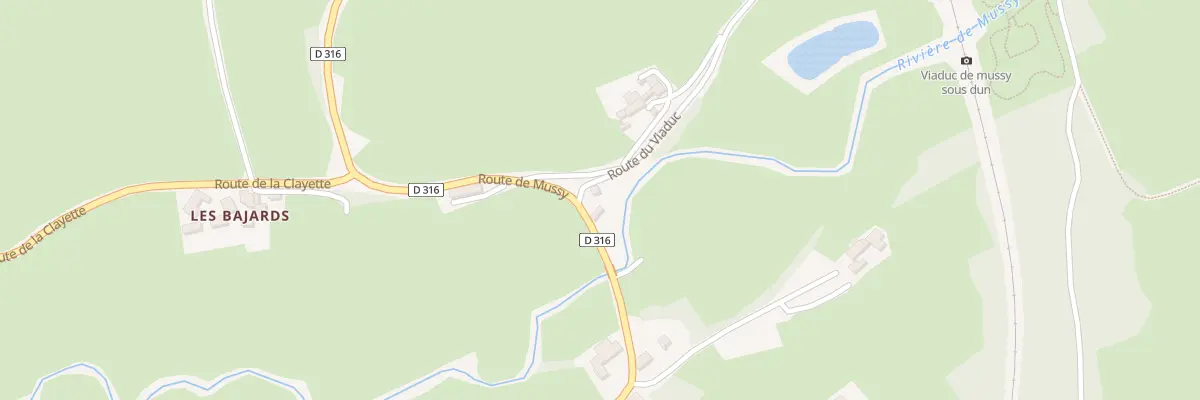 Plan du 711 Rte de Mussy à Mussy-sous-Dun