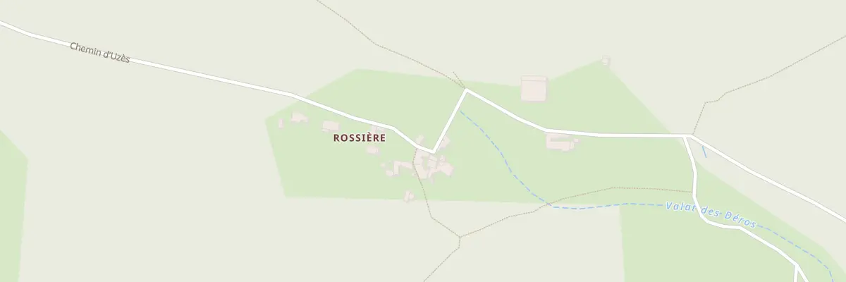 Plan du 5156 Ham de Rossiere à Lussan