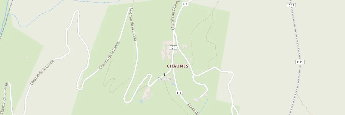 Plan du 5289 Chaune à Ailhon