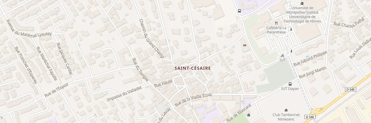 Plan du 30 Imp du Moulin à Vent à Nîmes