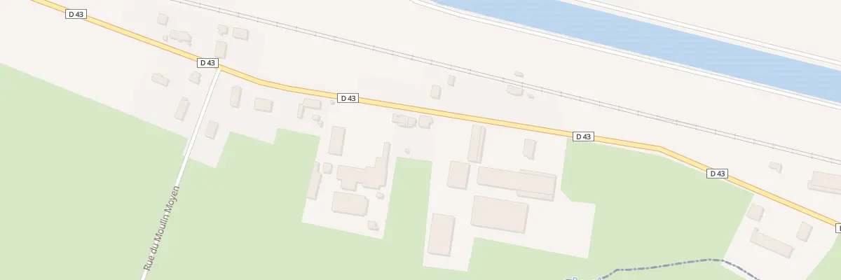 Plan du 12 Rue de la Gare à Montiéramey