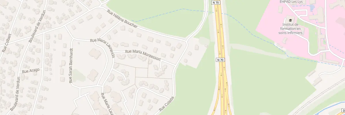 Plan du 27 Rue Colette à Saint-Vallier