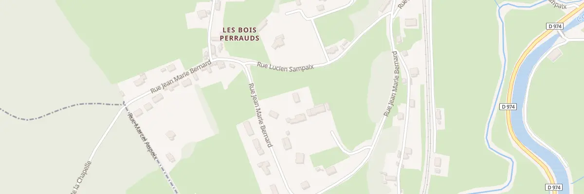 Plan du 21 Rue Jean-marie Bernard à Saint-Vallier