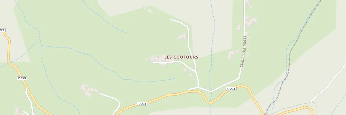 Plan du 64 Ham des Coufours à Prades