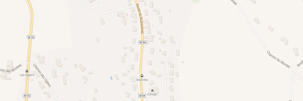 Plan du 88 Rte du Buissonnet à Saint-Bonnet-les-Oules