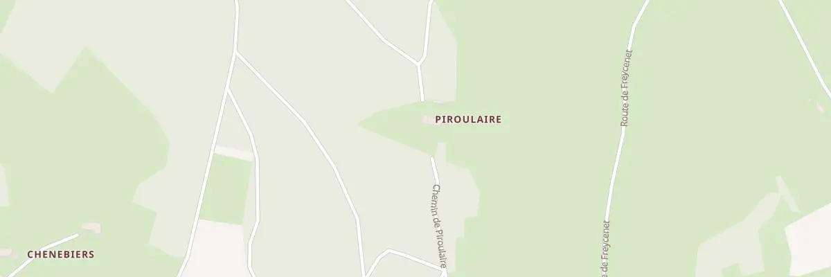 Plan du 5768 Piroulaire à Tence