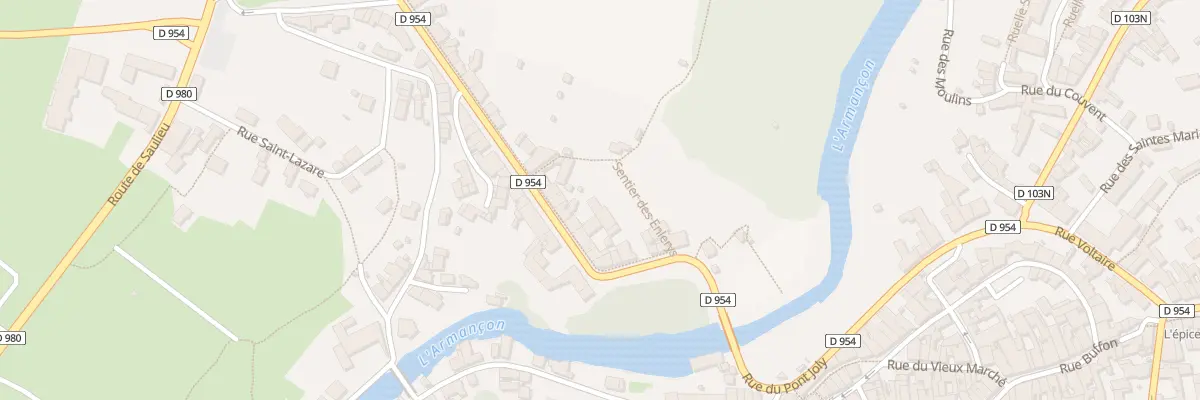 Plan du 24 Rue de Paris à Semur-en-Auxois