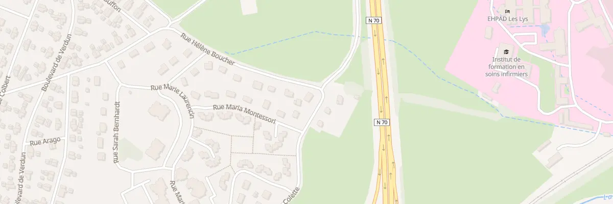 Plan du 29 Rue Colette à Saint-Vallier