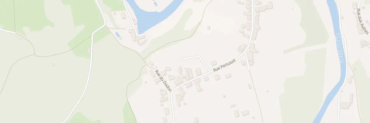 Plan du 70 Rue Pertuisot à Semur-en-Auxois