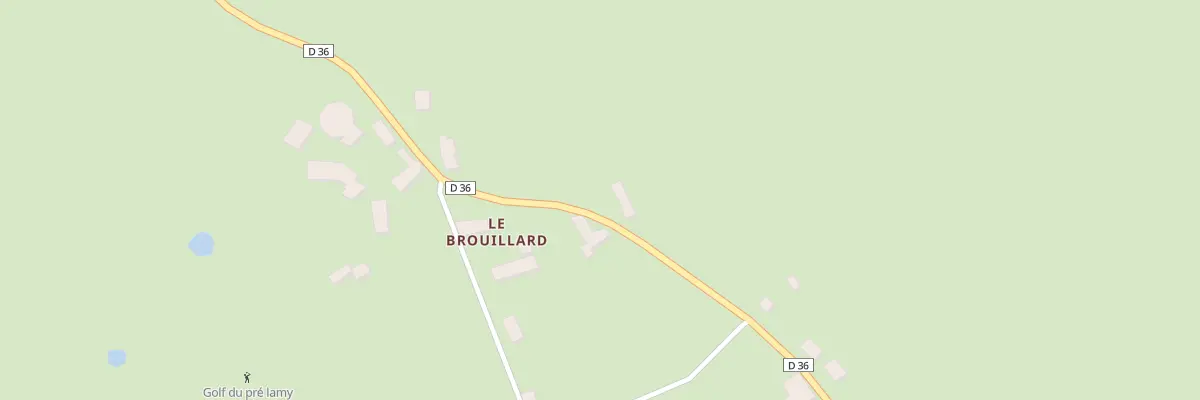 Plan du 7 Rte de Fontangy (le Brouillard à Vic-sous-Thil