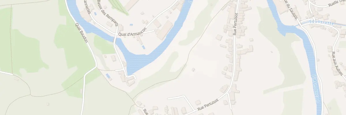 Plan du 3 Moulin Brazillier à Semur-en-Auxois