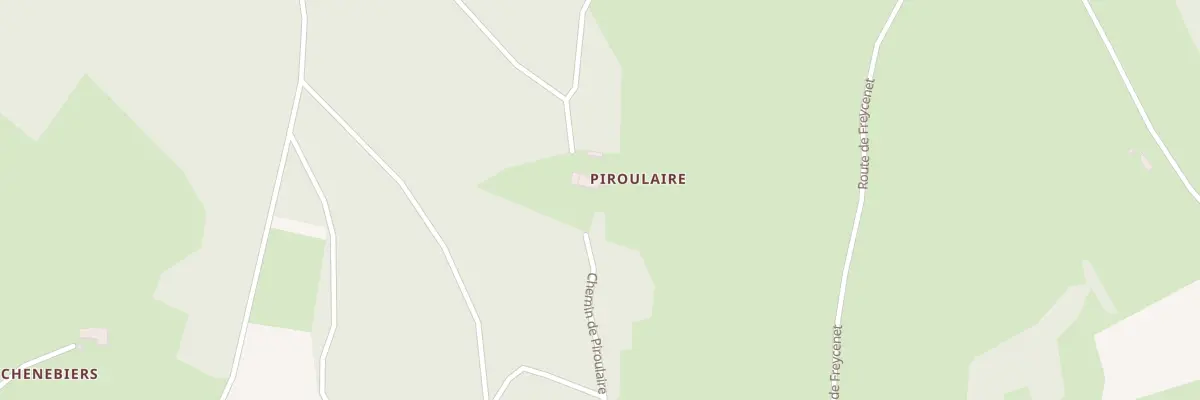 Plan du 548 Che de Piroulaire à Tence