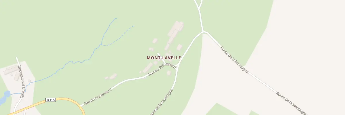 Plan du 5151 Mont Lavelle à Manlay
