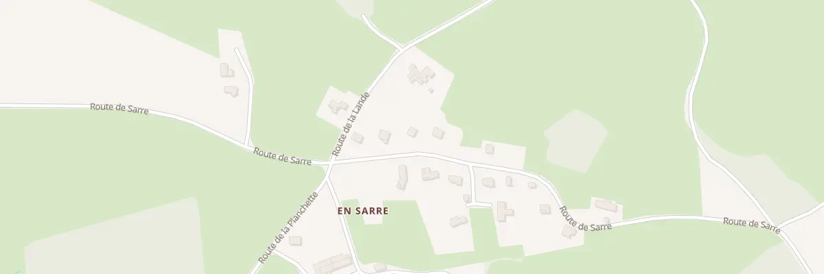 Plan du 1011 Rte de Sarre à Curbigny