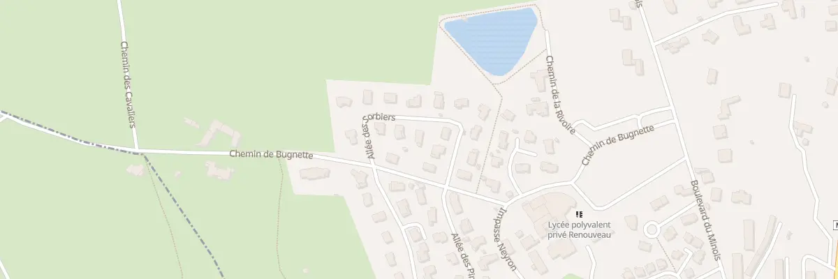 Plan du 7 All des Sorbiers à Saint-Genest-Lerpt