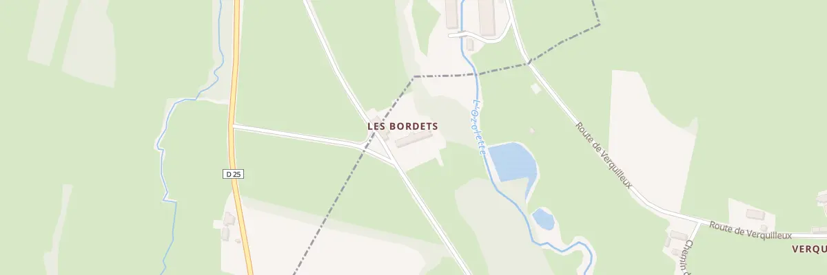 Plan du 1000 Rte de l’Ozolette à Ozolles