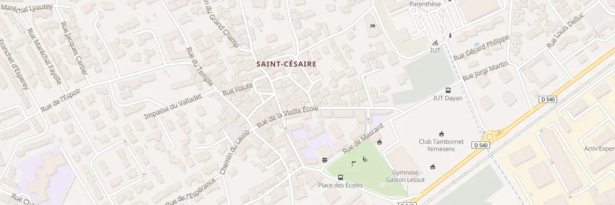 Plan du 99 Rue de la Vieille Ecole à Nîmes