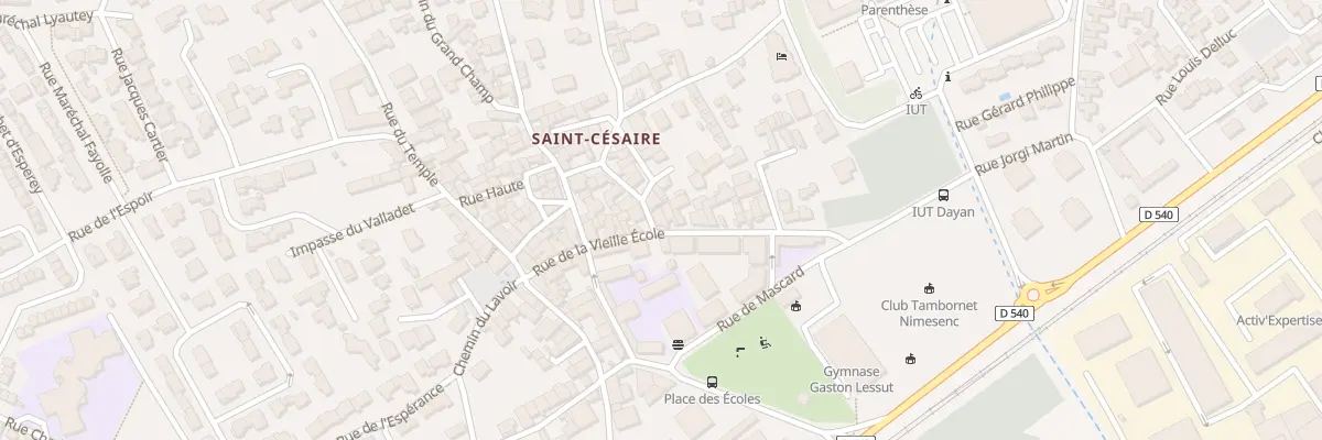 Plan du 113 Rue de la Vieille Ecole à Nîmes