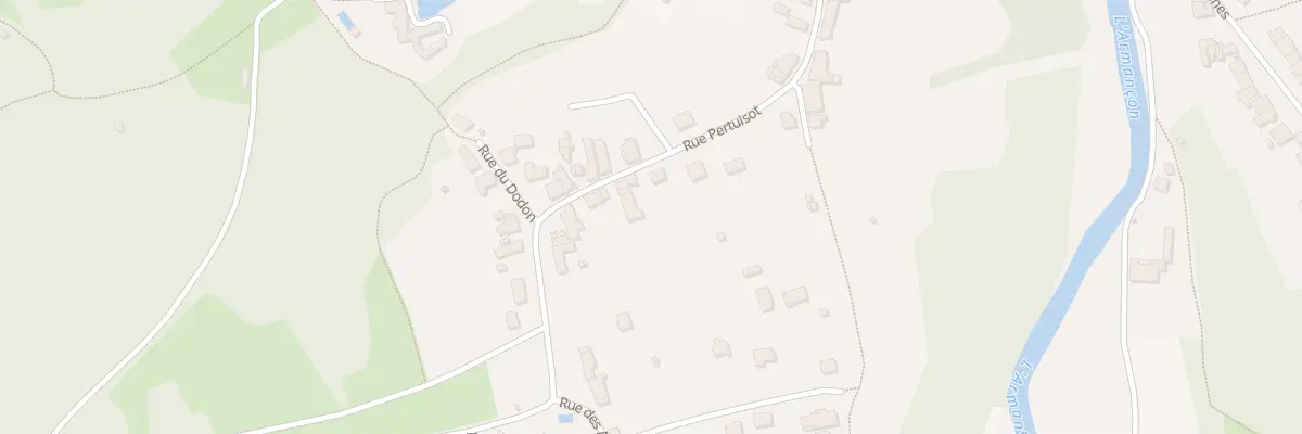 Plan du 61 Rue Pertuisot à Semur-en-Auxois