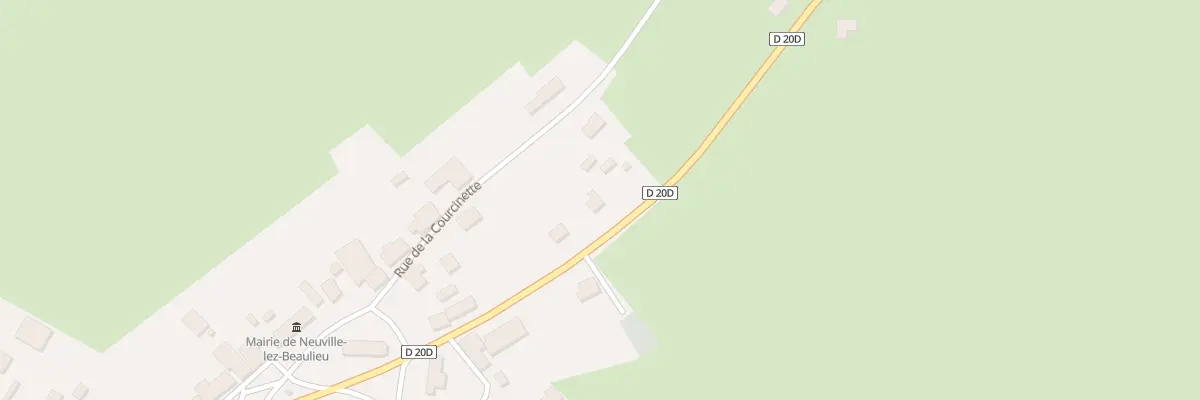 Plan du 1 Rue Grande Rue à Neuville-lez-Beaulieu