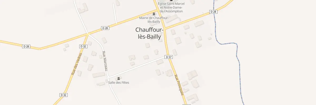 Plan du 40 Rue Principale à Chauffour-lès-Bailly
