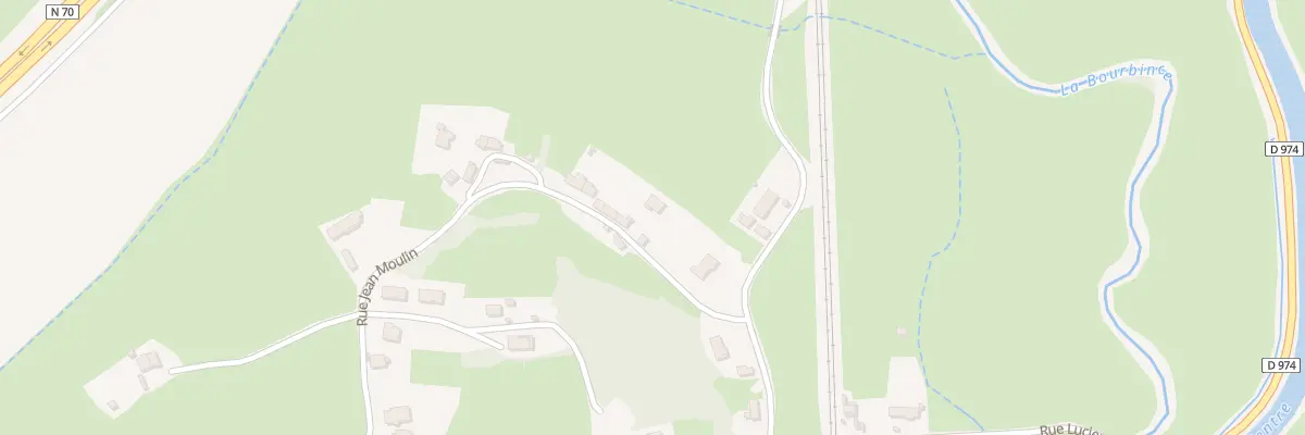 Plan du 46A Rue Jean Moulin à Saint-Vallier