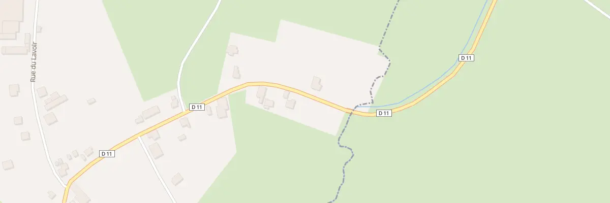 Plan du 22 Rue du Pont d’Azoy à Justine-Herbigny