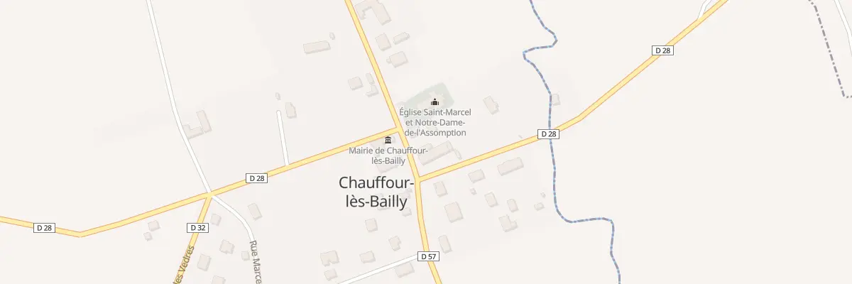 Plan du 27 Rue Principale à Chauffour-lès-Bailly