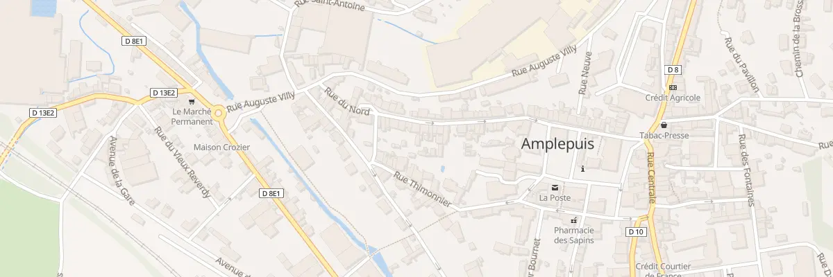 Plan du 28 Rue du Nord à Amplepuis