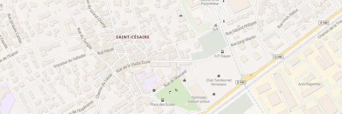 Plan du 171 Rue de la Vieille Ecole à Nîmes